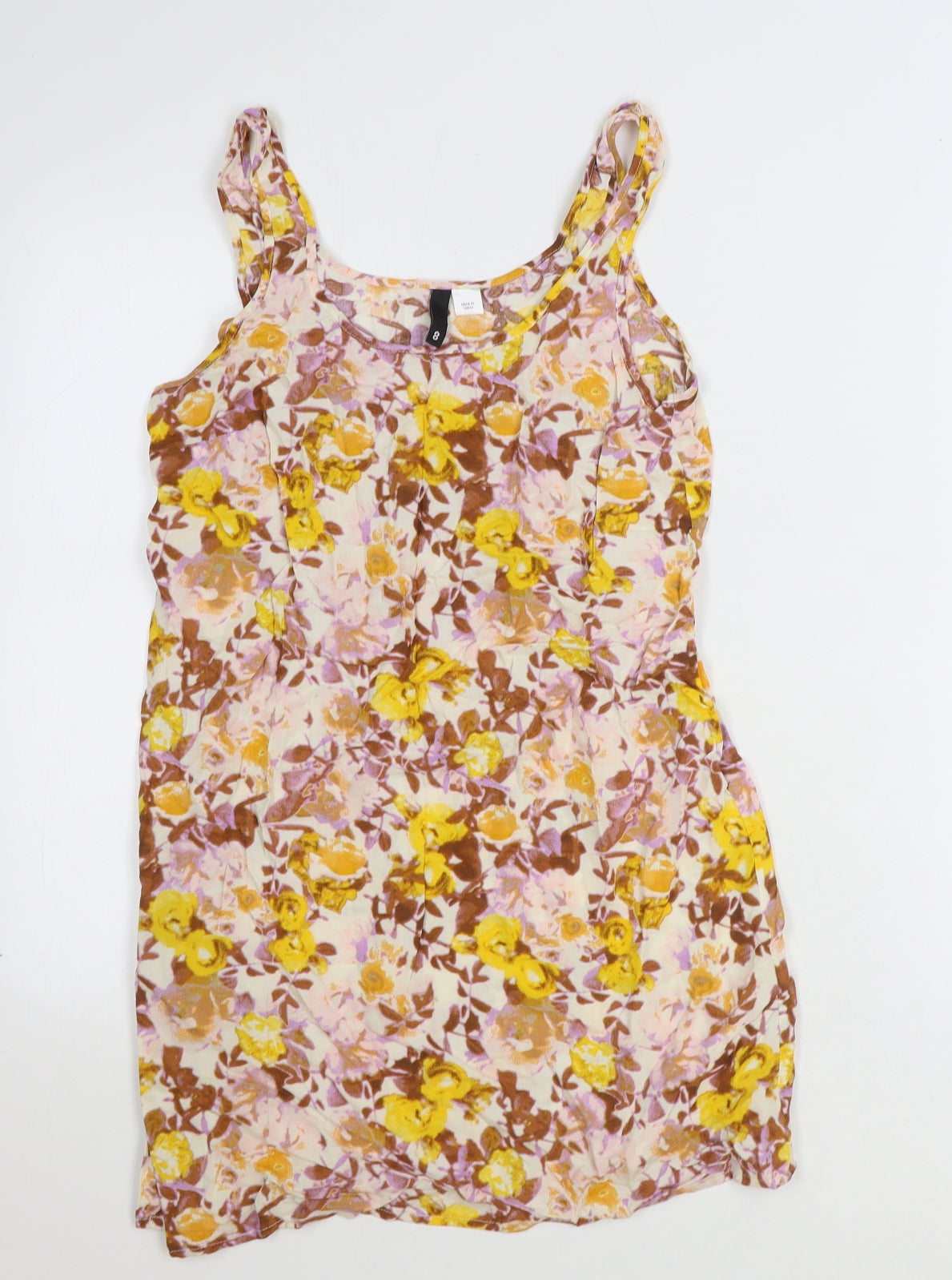 Womens UK Size S Divided by H&M Multicoloured Basic Tank