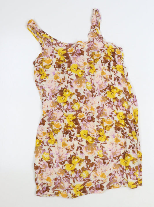 Womens UK Size S Divided by H&M Multicoloured Basic Tank