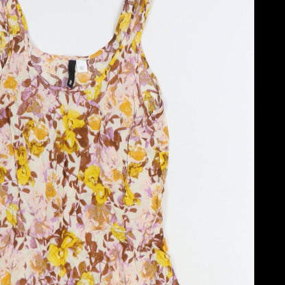 Womens UK Size S Divided by H&M Multicoloured Basic Tank