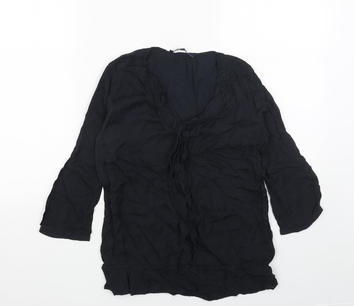 Womens UK Size 6 NEXT Blue Basic Blouse