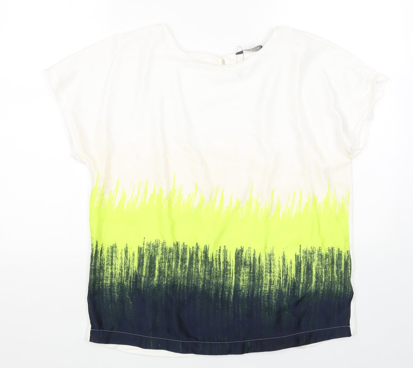 Womens UK Size 12 Marks and Spencer Multicoloured Basic T-Shirt