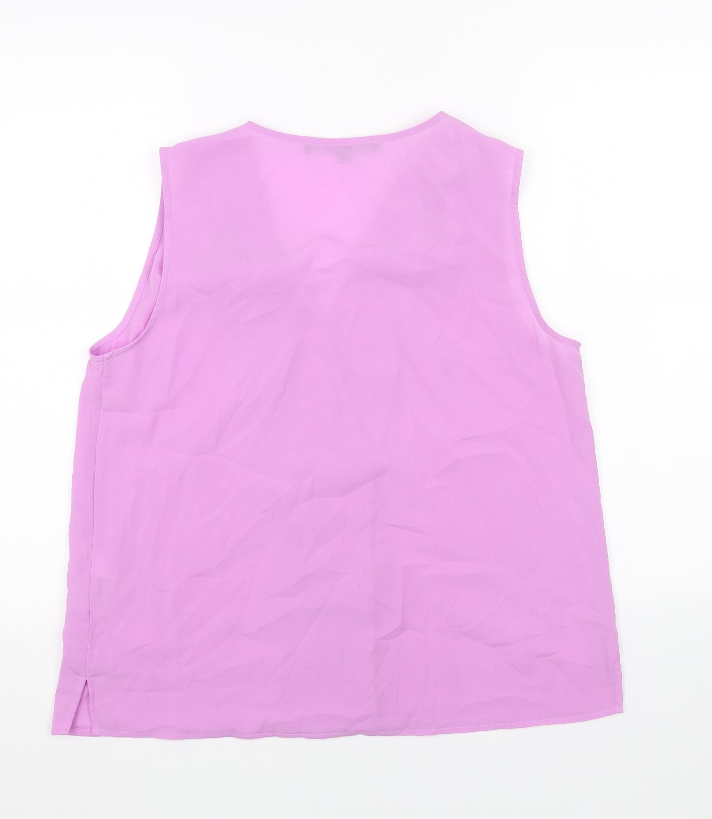 Womens UK Size L French Connection Purple Basic Blouse