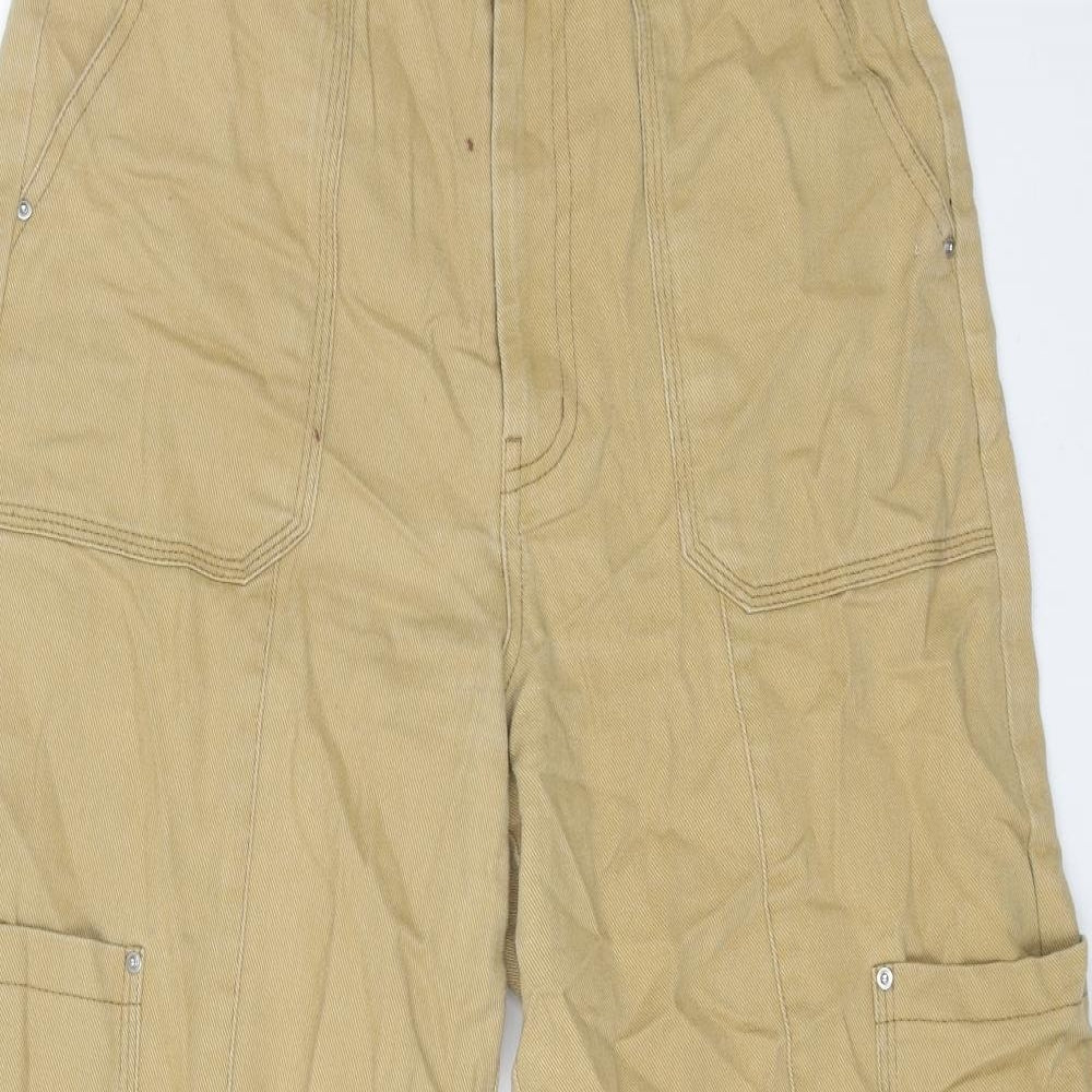 Womens UK Size 30 in Preworn Regular Fit Straight Beige Jeans