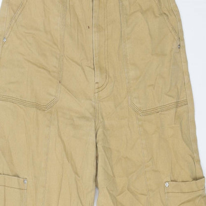 Womens UK Size 30 in Preworn Regular Fit Straight Beige Jeans