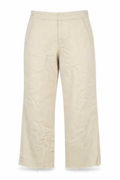 Womens UK Size 12 Topshop Regular Fit Chino Beige Trousers