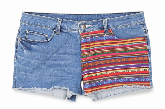 Womens UK Size 30 VERO MODA Regular Fit Cut-Off Shorts