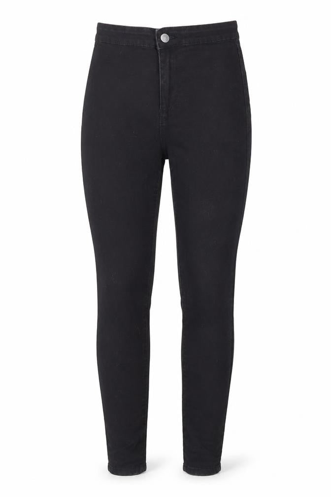 Womens UK Size 8 Denim & Co. Regular Fit Skinny Black Jeans