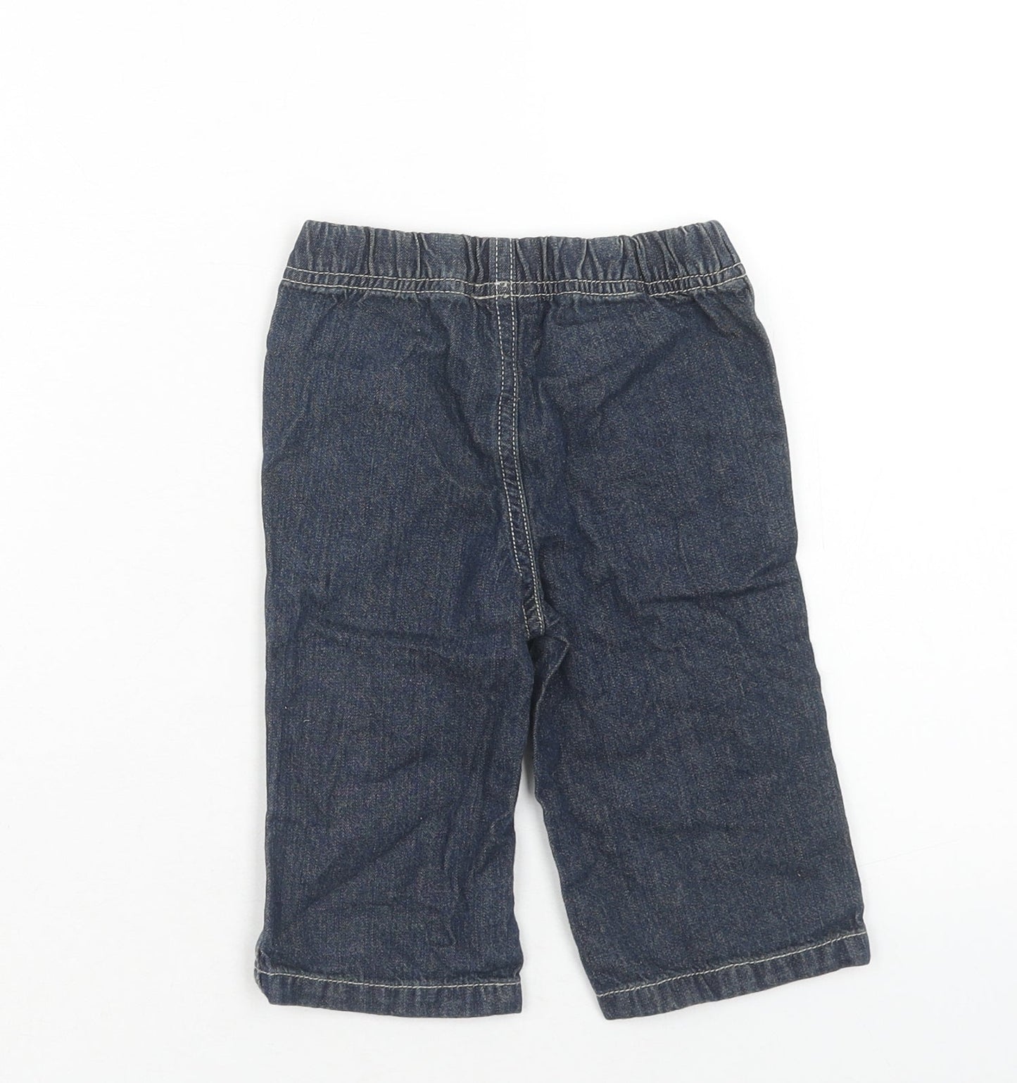 Cherokee Baby Blue Cotton Jogger Jeans Size 6-9 Months L50 cm Pullover