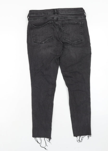 Womens UK Size 28 Gap Regular Fit Skinny Black Jeans