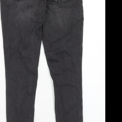 Womens UK Size 28 Gap Regular Fit Skinny Black Jeans