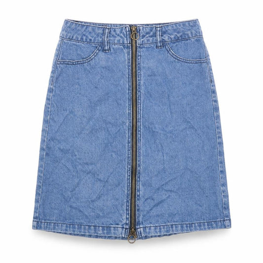 Womens UK Size 6 Only Straight & Pencil Denim Skirt