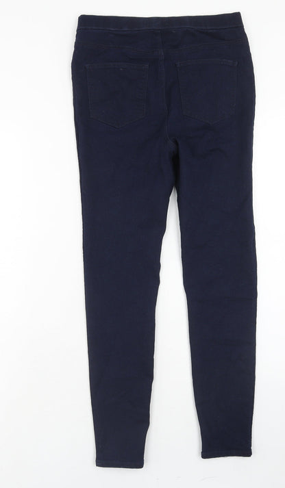 Womens UK Size 8 Papaya Regular Fit Jegging Blue Jeans