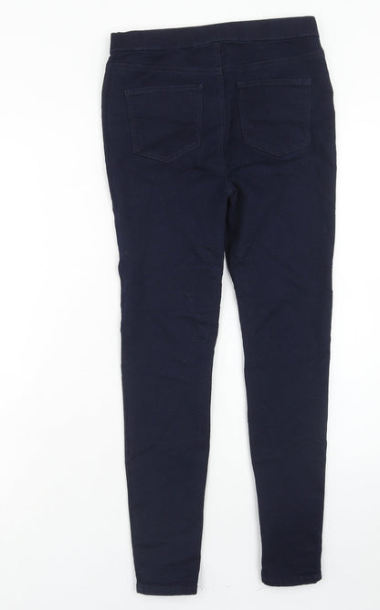 Papaya Womens Blue Cotton Jegging Jeans Size 8 Regular