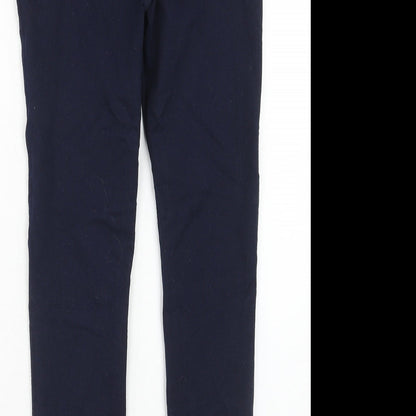 Papaya Womens Blue Cotton Jegging Jeans Size 8 Regular