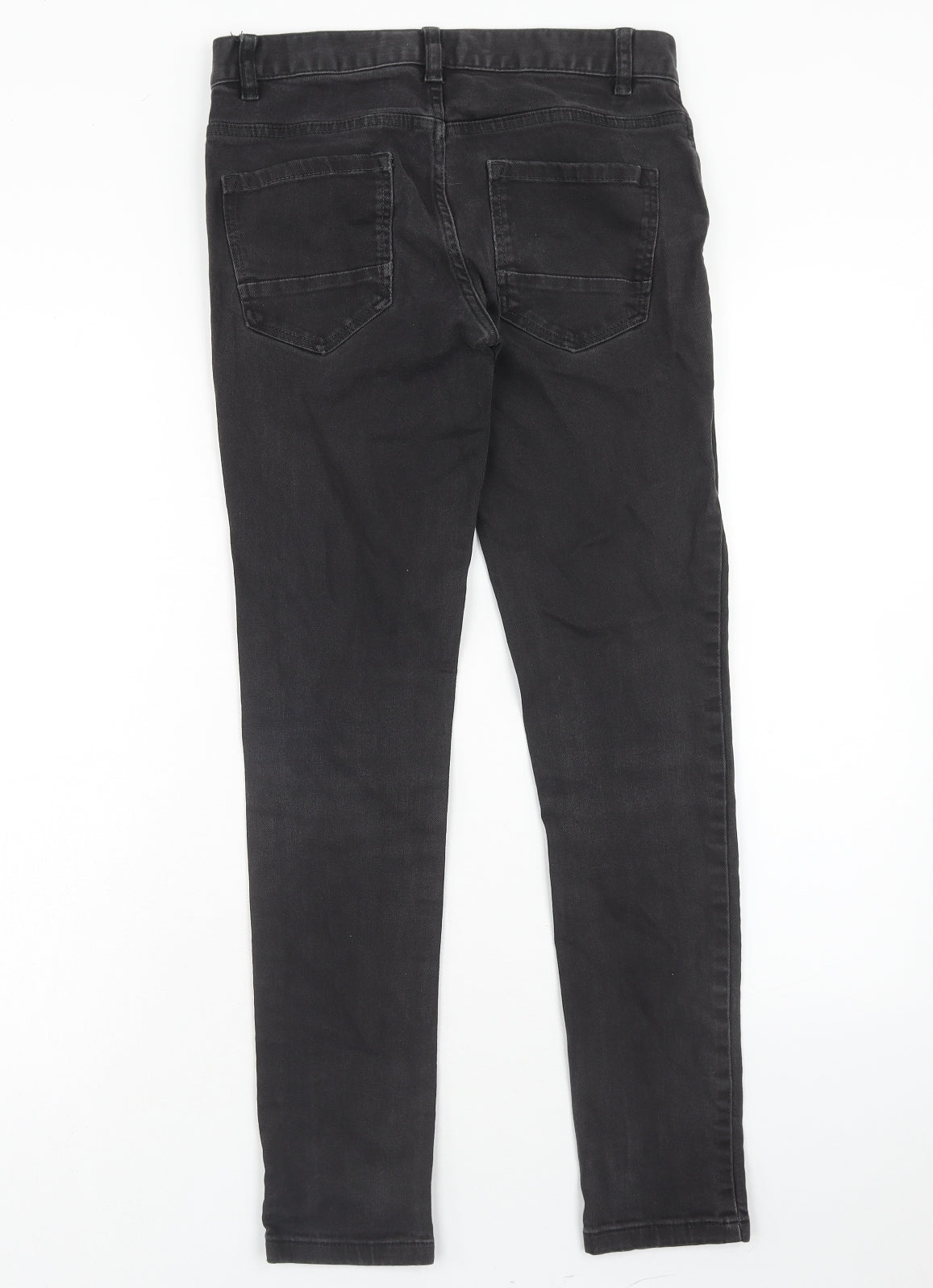 Mens UK Size 28 in NEXT Extra-Slim Fit Skinny Black Jeans