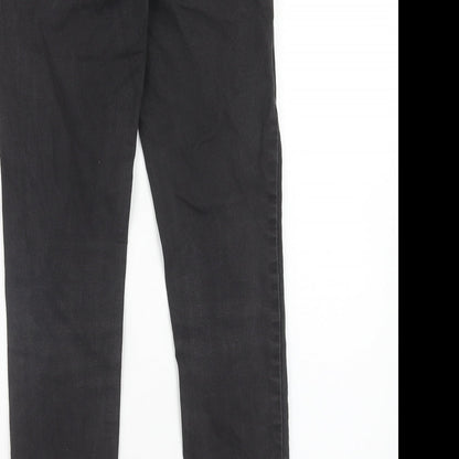 Mens UK Size 28 in NEXT Extra-Slim Fit Skinny Black Jeans