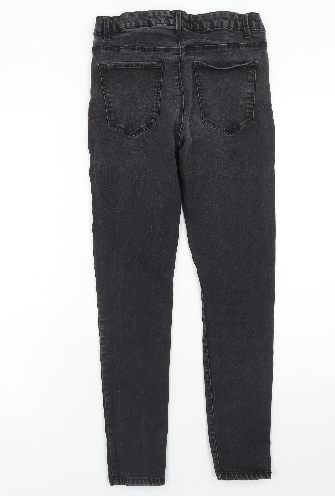 FOREVER 21 Womens Grey Cotton Skinny Jeans Size 28 in Regular Zip