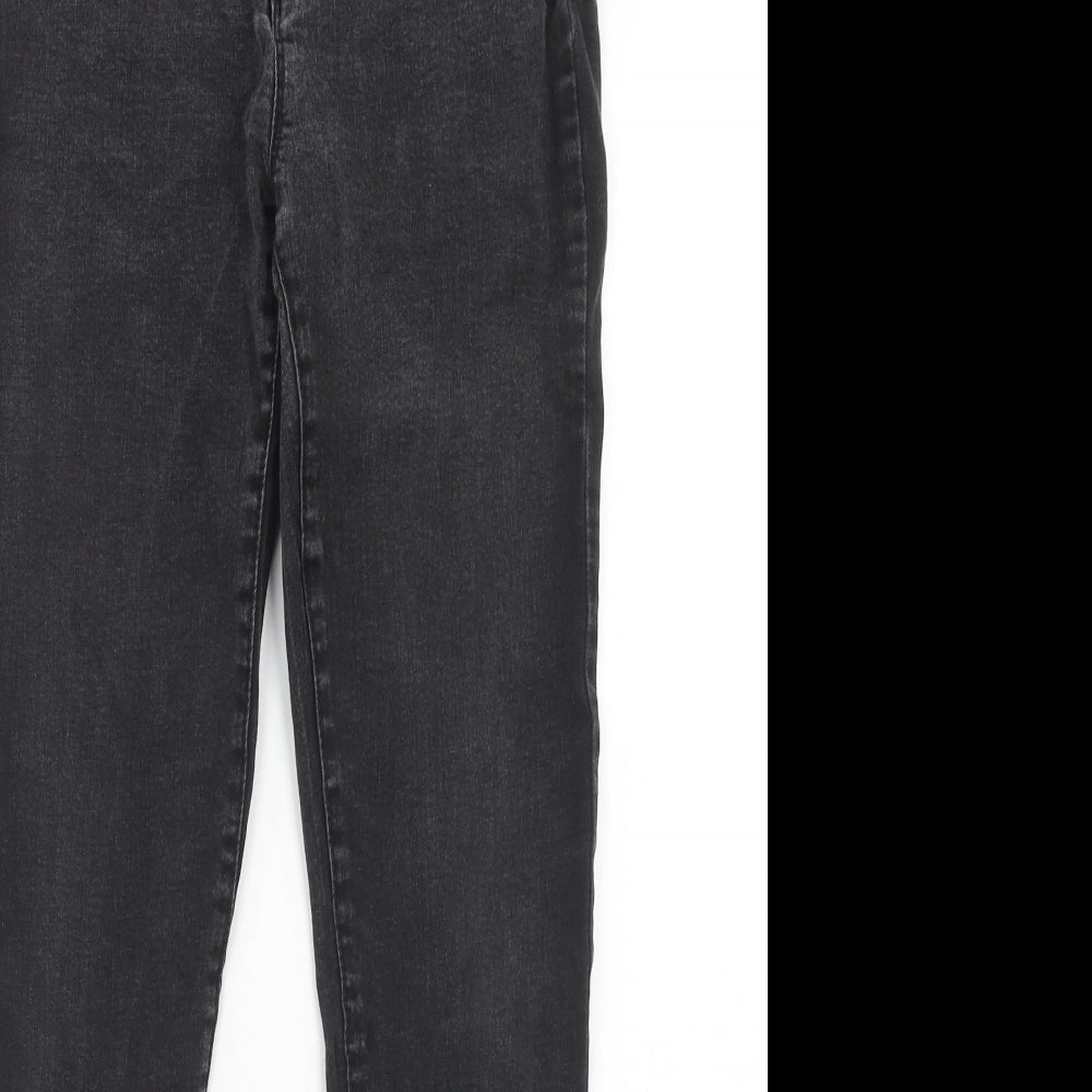 FOREVER 21 Womens Grey Cotton Skinny Jeans Size 28 in Regular Zip