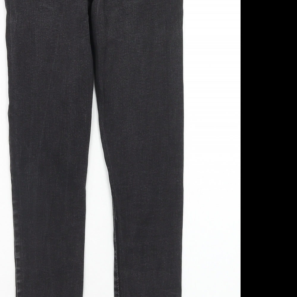 FOREVER 21 Womens Grey Cotton Skinny Jeans Size 28 in Regular Zip