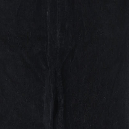 Pegasus Mens Blue Cotton Trousers Size 38 in L27 in Regular Zip