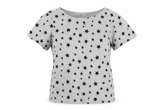 Womens UK Size XS ESMARA Grey Basic T-Shirt