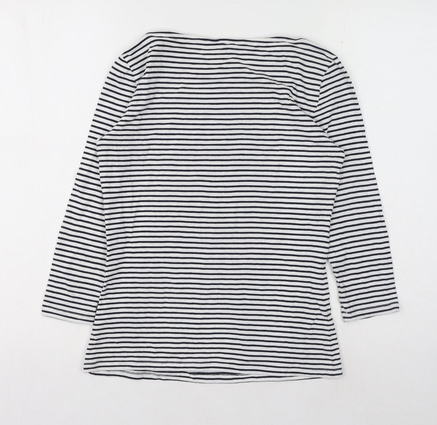 Womens UK Size 8 Marks and Spencer White Basic Blouse
