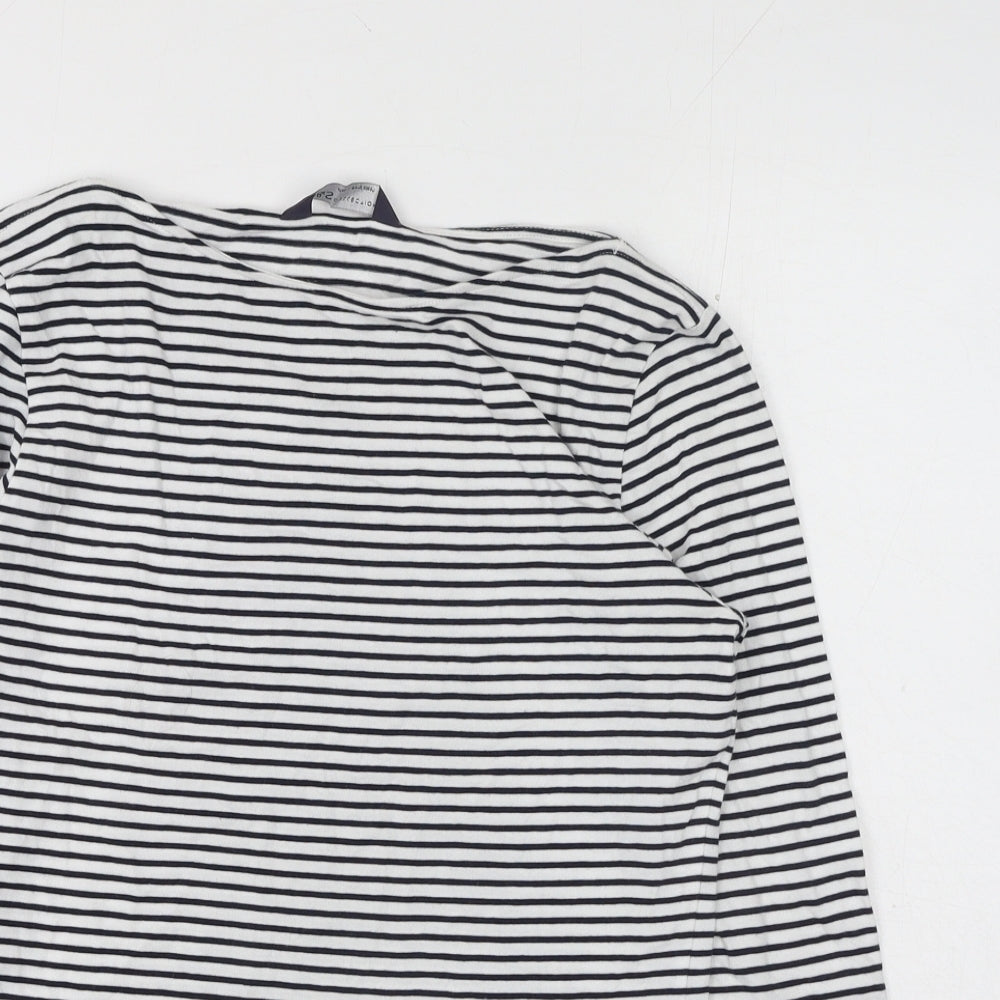 Womens UK Size 8 Marks and Spencer White Basic Blouse