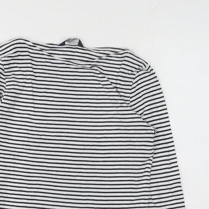 Womens UK Size 8 Marks and Spencer White Basic Blouse