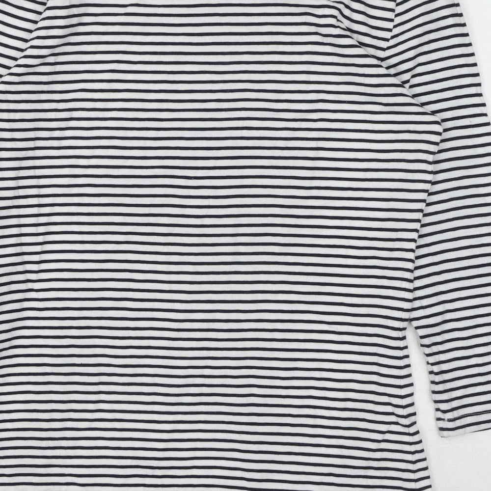 Womens UK Size 8 Marks and Spencer White Basic Blouse