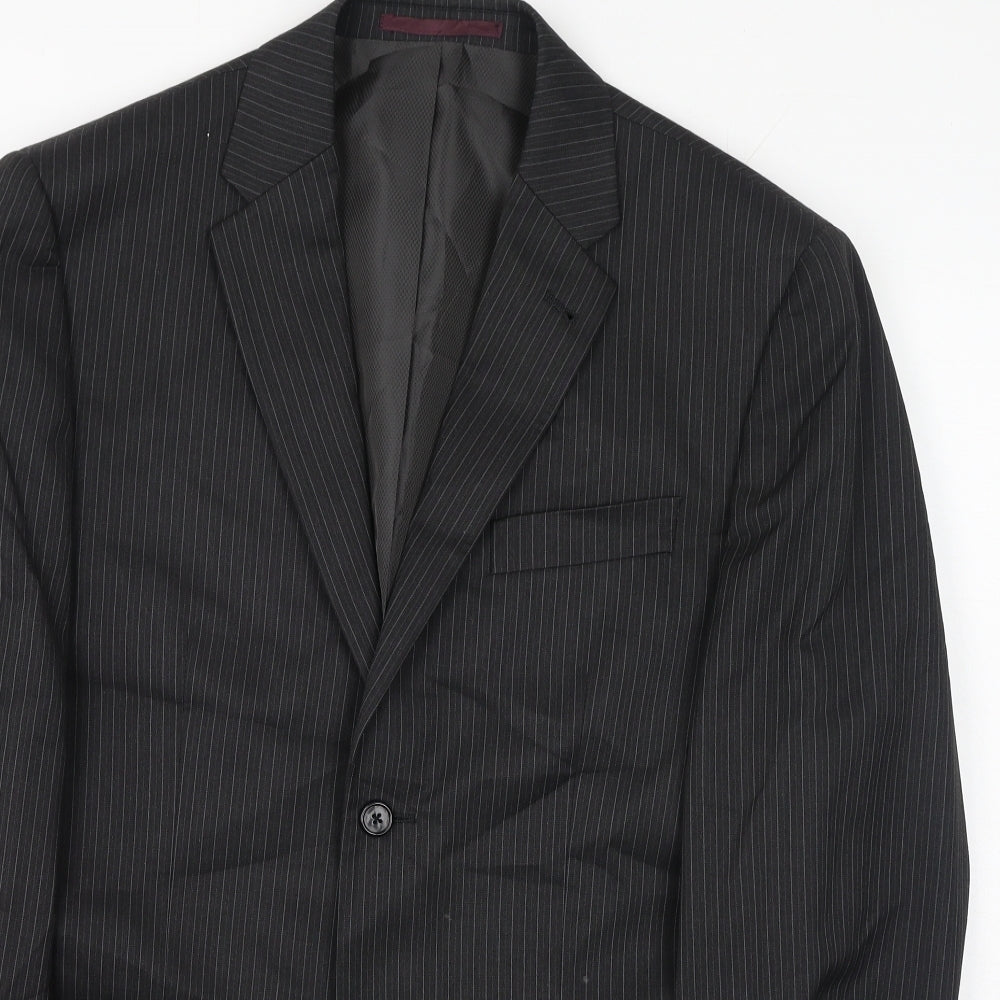 Mens UK Size 40 NEXT Regular Black Suit Jacket
