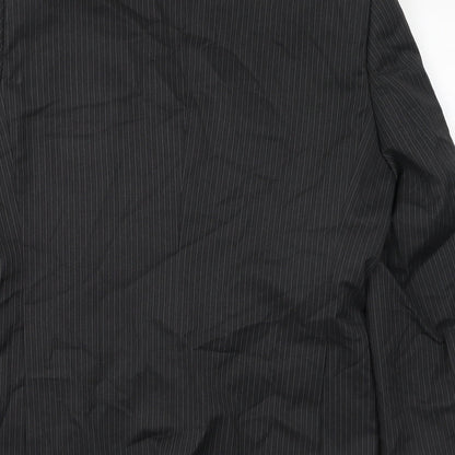 Mens UK Size 40 NEXT Regular Black Suit Jacket