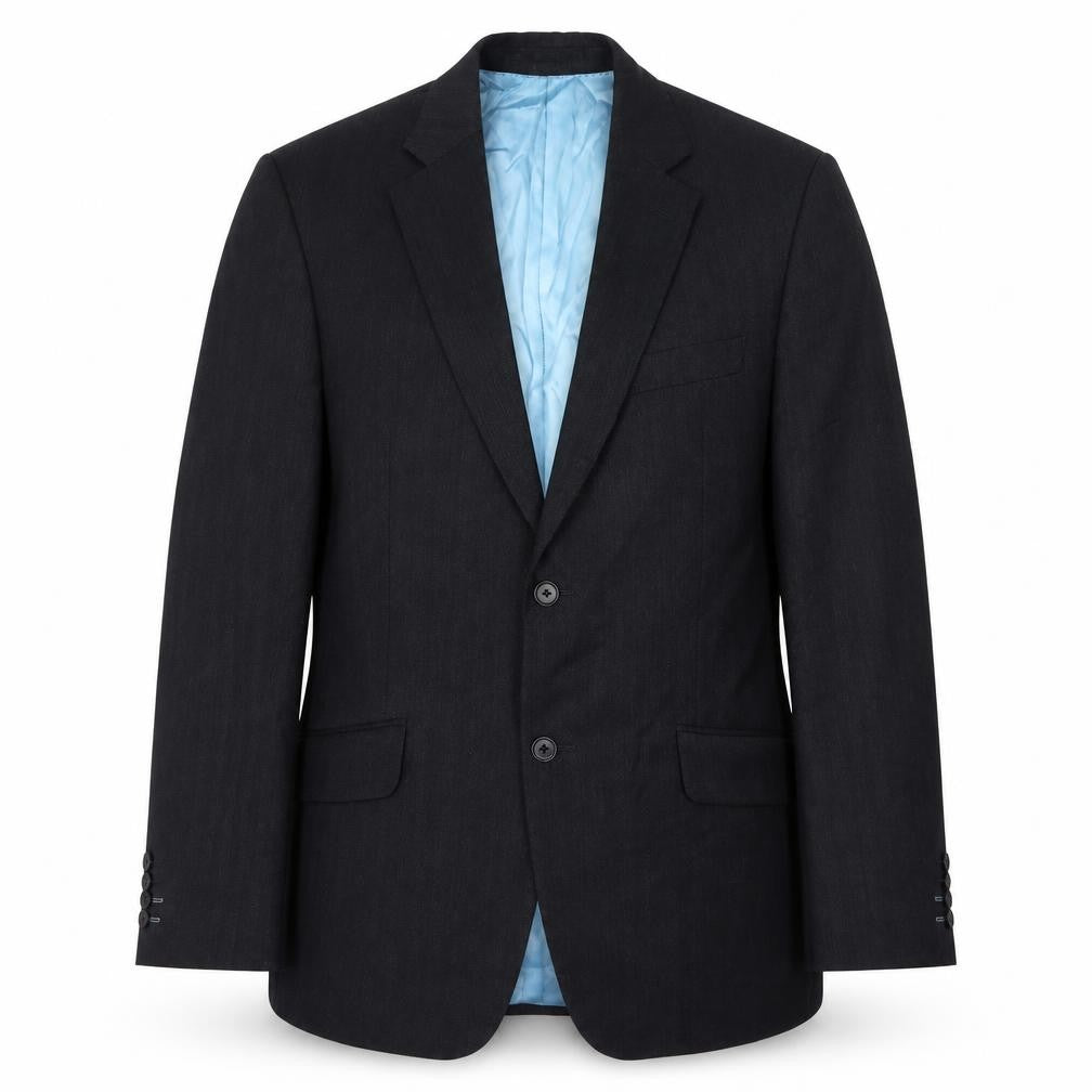 Mens UK Size 40 Preworn Regular Black Suit Jacket
