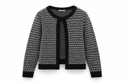 Womens UK Size M Klass Black Cardigan Jumper