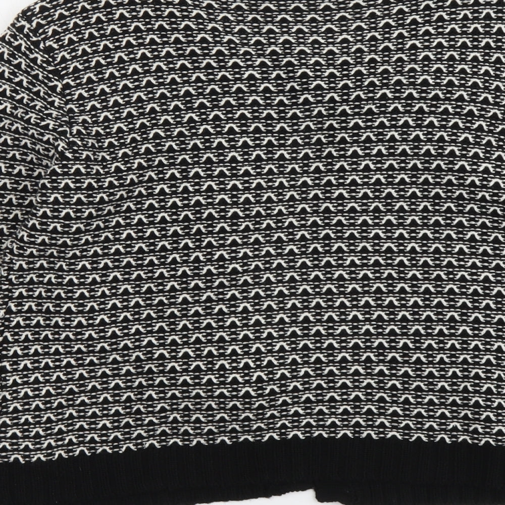 Womens UK Size M Klass Black Cardigan Jumper