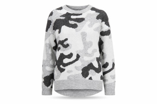 Womens UK Size S Peacocks Grey Pullover Jumper