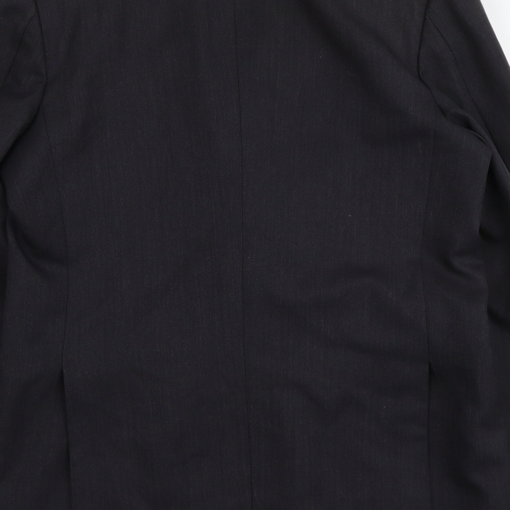 Sam's Mens Grey Polyester Jacket Suit Jacket Size L Regular