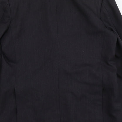 Sam's Mens Grey Polyester Jacket Suit Jacket Size L Regular