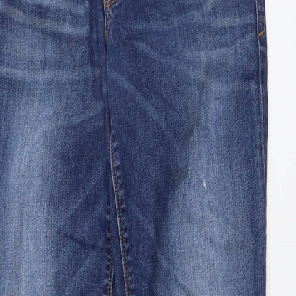 Womens UK Size 28 in Gap Regular Fit Straight Blue Jeans