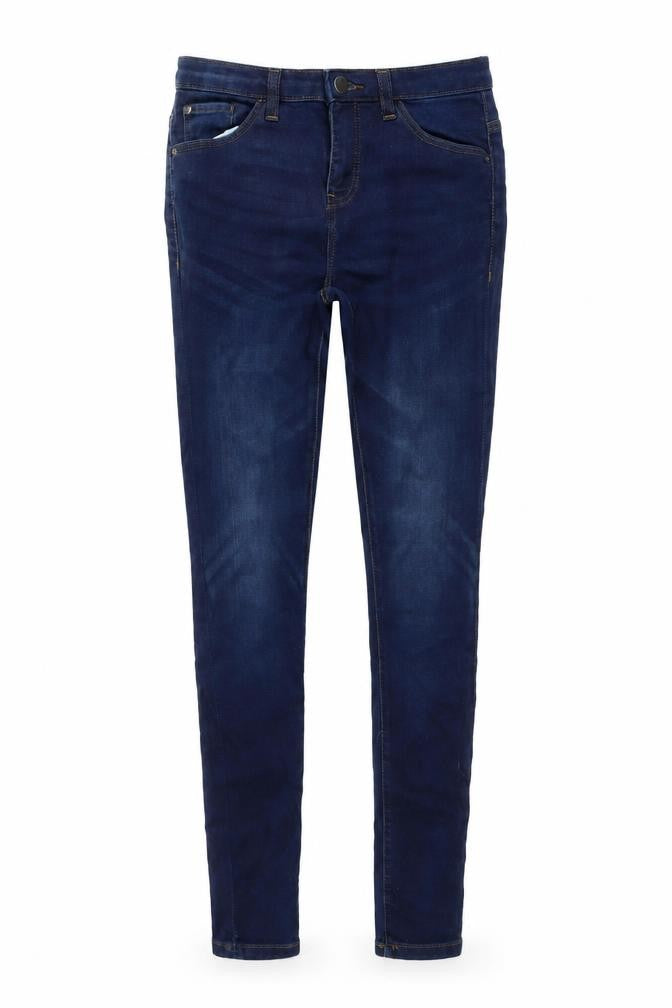 Womens UK Size 8 Denim & Co. Regular Fit Skinny Blue Jeans