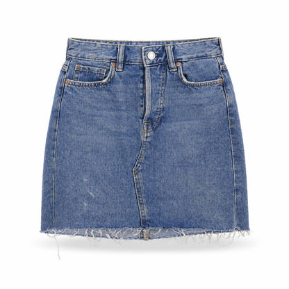 Womens UK Size XS H&M Straight & Pencil Denim Skirt