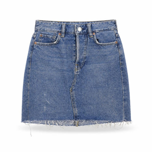 Womens UK Size XS H&M Straight & Pencil Denim Skirt