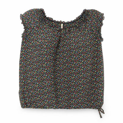 Womens UK Size 16 E-vie Black Basic Blouse