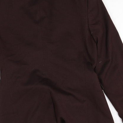 ASOS Mens Brown Polyester Jacket Suit Jacket Size 38 Regular