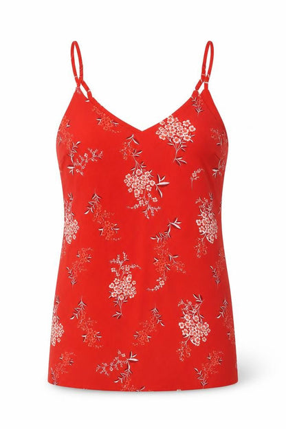 Womens UK Size M Cotton On Red Camisole Tank