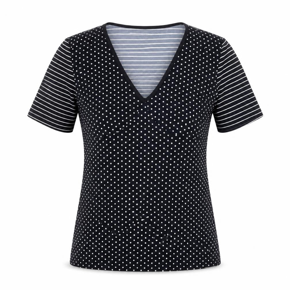 Womens UK Size 14 Betty Barclay Black Basic T-Shirt