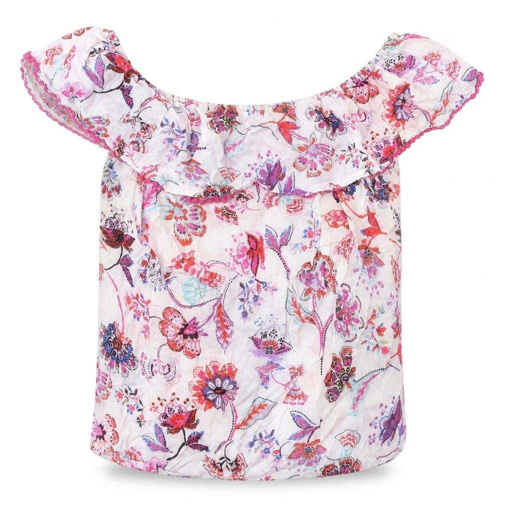 Womens UK Size 10 M&Co White Basic Blouse