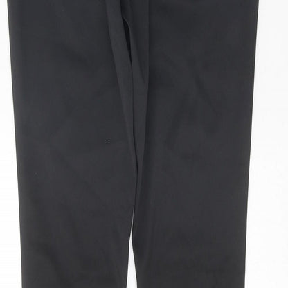 Womens UK Size 10 Topshop Regular Fit  Black Trousers