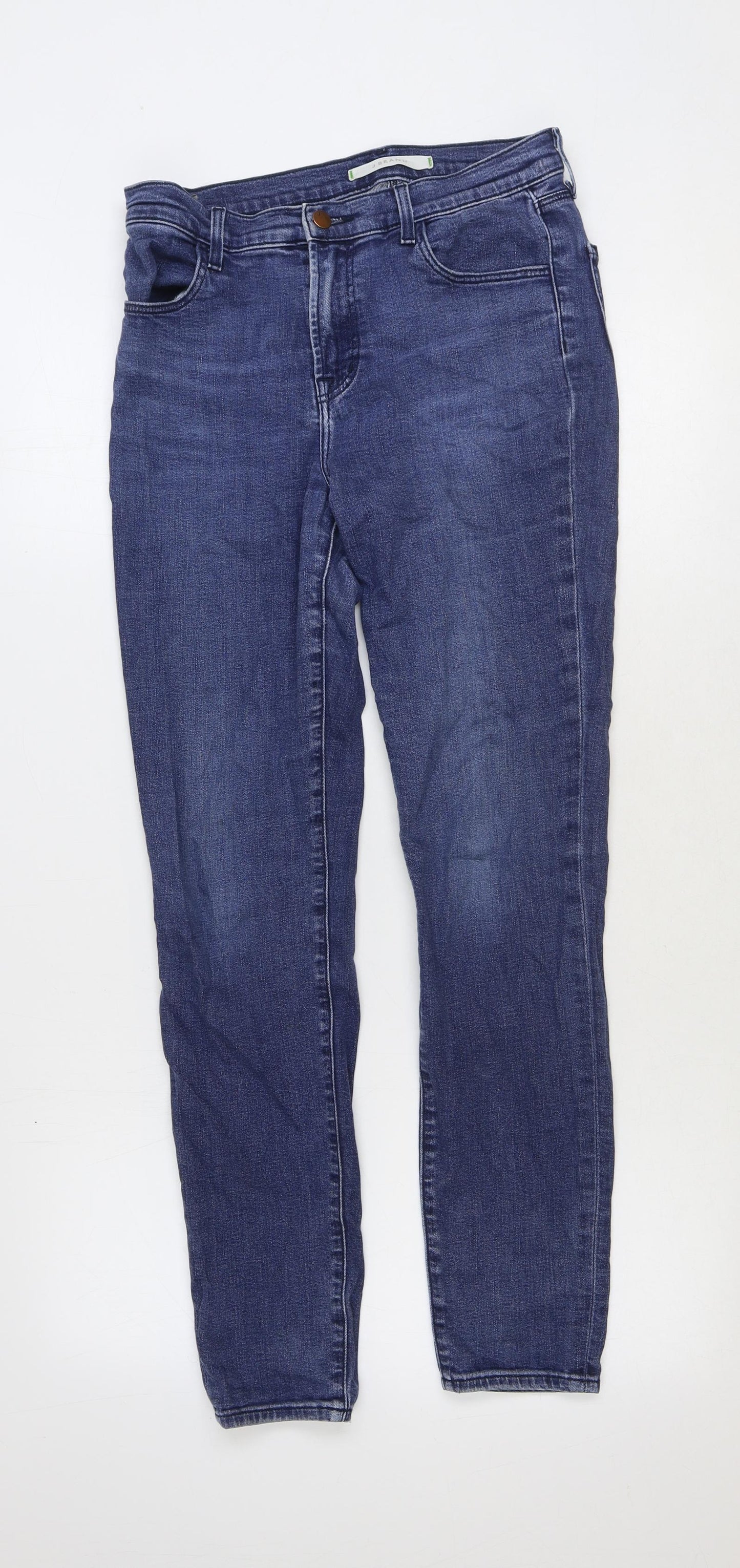 J Brand Mens Blue Cotton Skinny Jeans Size 28 in Regular Zip