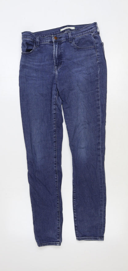 J Brand Mens Blue Cotton Skinny Jeans Size 28 in Regular Zip