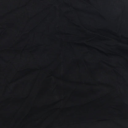 Womens UK Size 8 River Island Black Basic T-Shirt